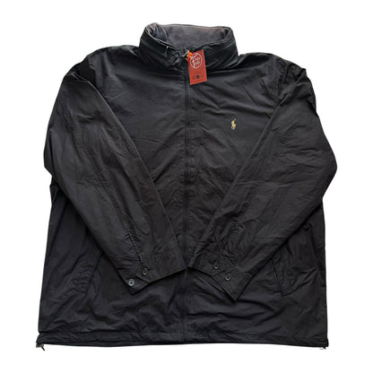 3XL tall Ralph Lauren Black Windbreaker Jacket