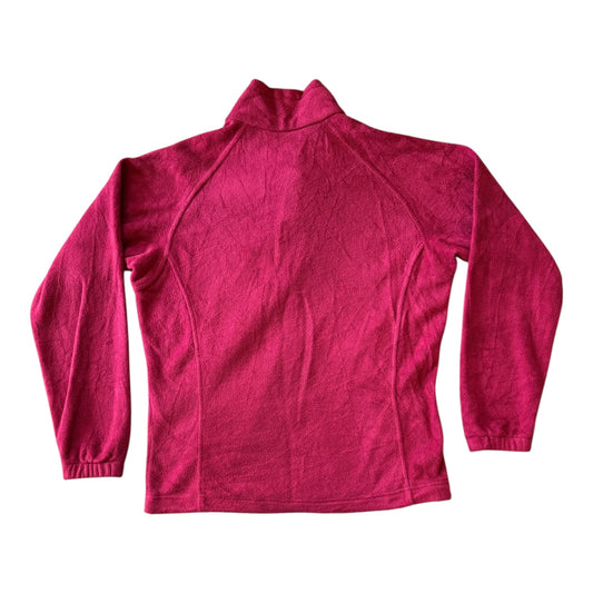 Woman's Small Columbia Pink Full Zip Fleece