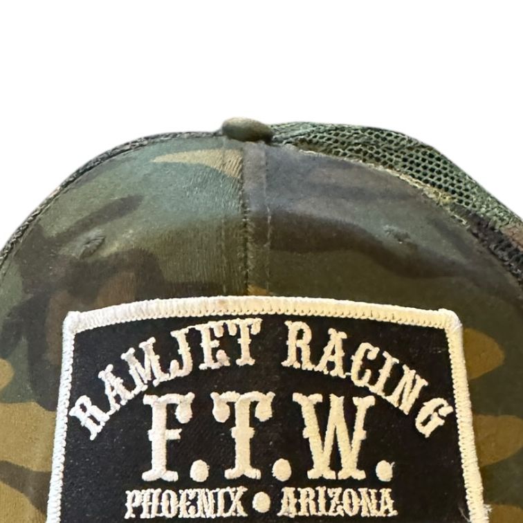 Ramjet Racing Camo Green Cap