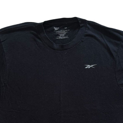 Medium Reebok Black Plain T-Shirt