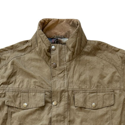 3XL Barbour Tan Light Brown Sanderling Casual Jacket (replaced pockets)
