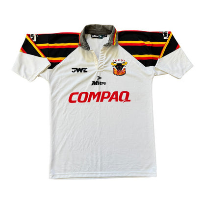 1996/97 Medium Mitre White Bradford Bulls Rugby Shirt