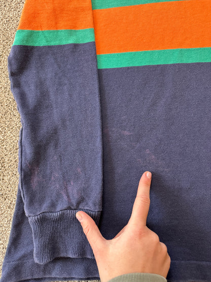 Large Ralph Lauren Navy Rafting Rugby Shirt