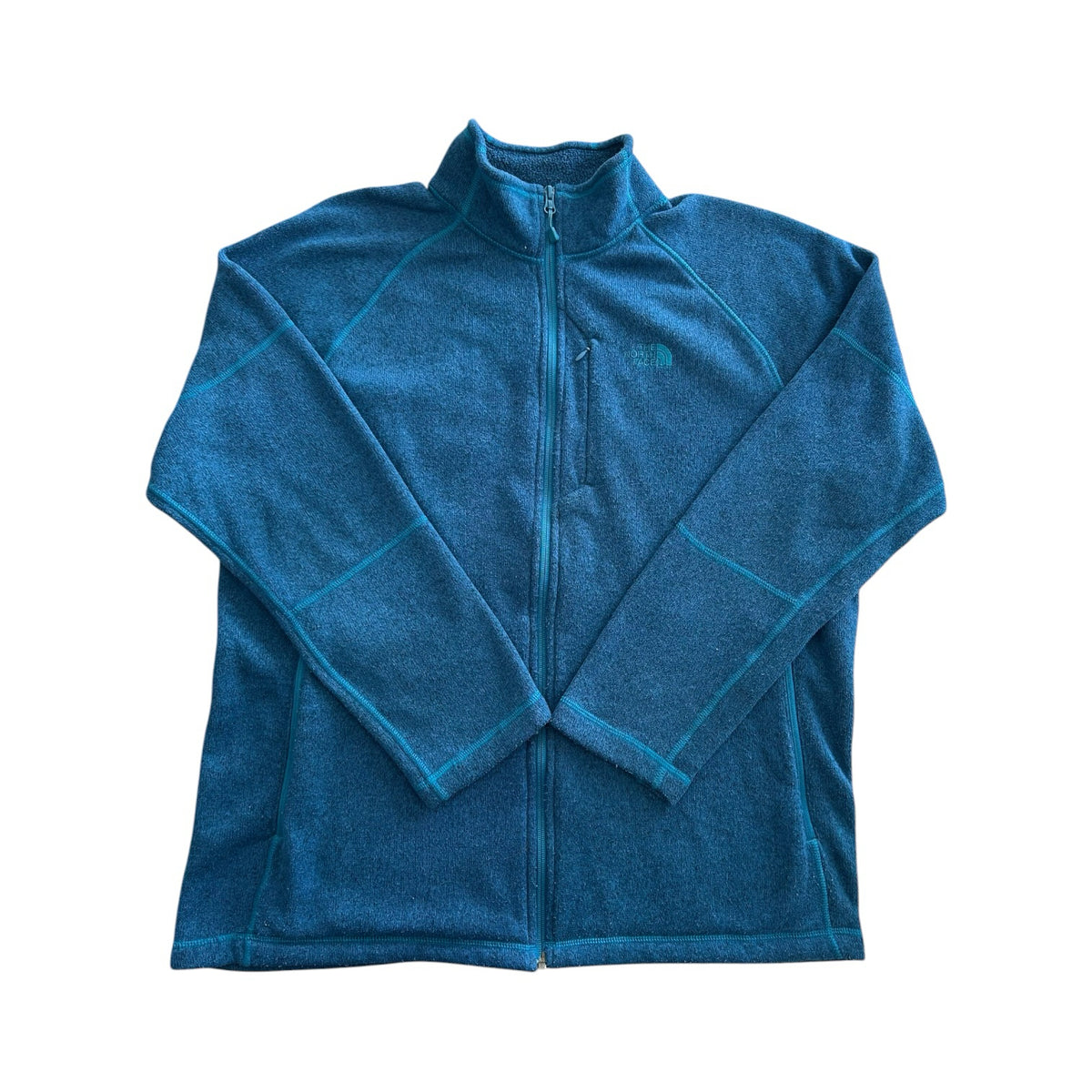 Extra large The North Face Blue Full Zip Fleece
