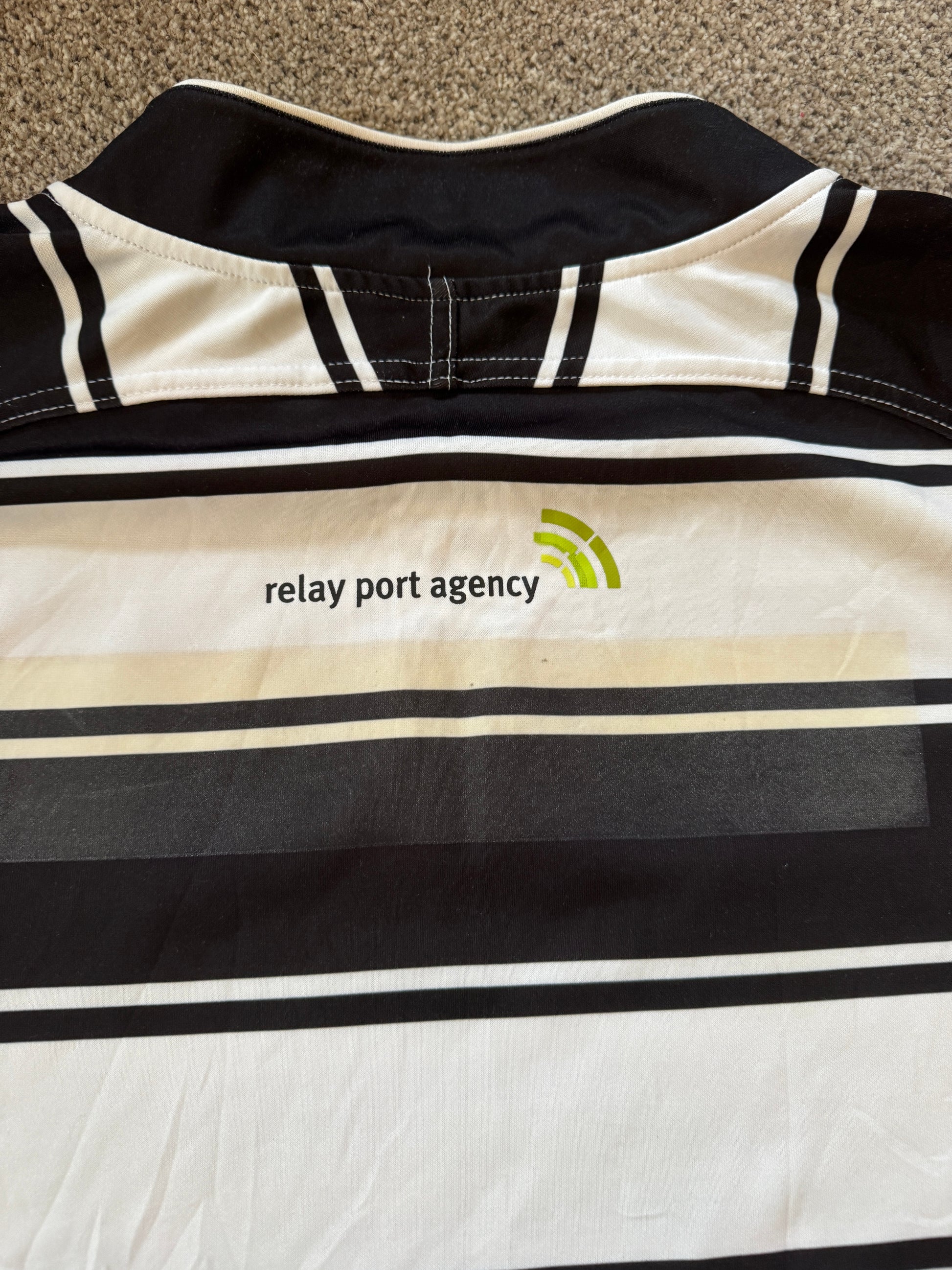 4XL 2015 Black and White Hull Rugby League Shirt