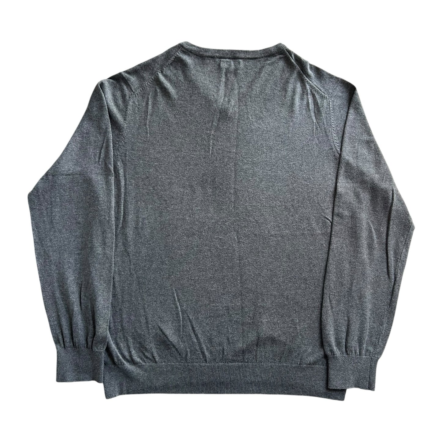 Extra large Izod Grey V-Neck Jumper