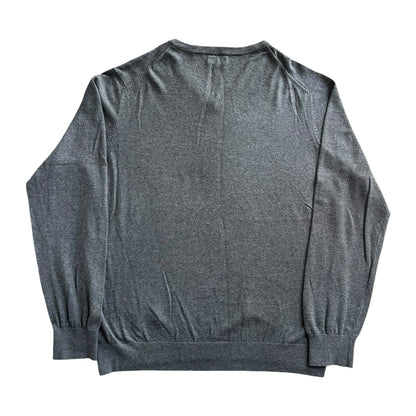 Extra large Izod Grey V-Neck Jumper