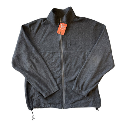 Large Columbia Grey Full Zip Fleece