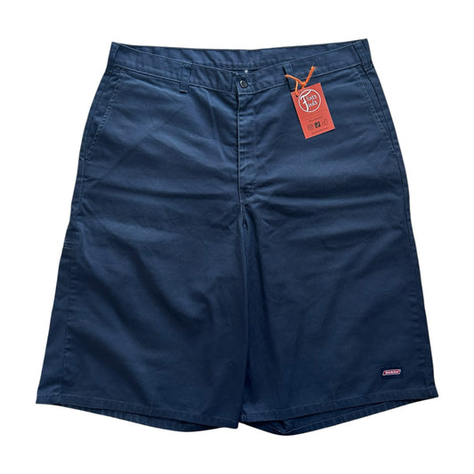 38" Dickies Navy Longish Shorts