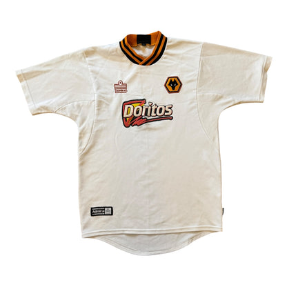 Small 2002/03 Admiral White Wolverhampton Wanderers Wolves Football Shirt
