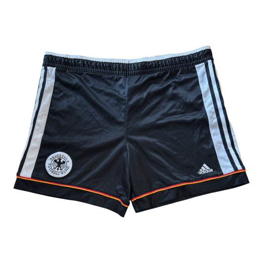 90's Large Adidas Black German Football Shorts