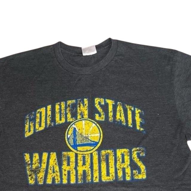 Medium NBA Grey Golden State Warriors T-Shirt
