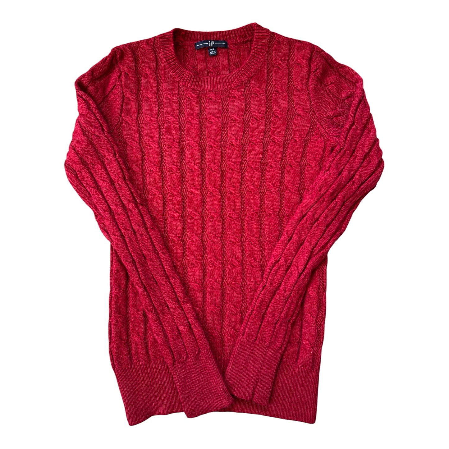 Extra small Gap Red Cable Knit Jumper