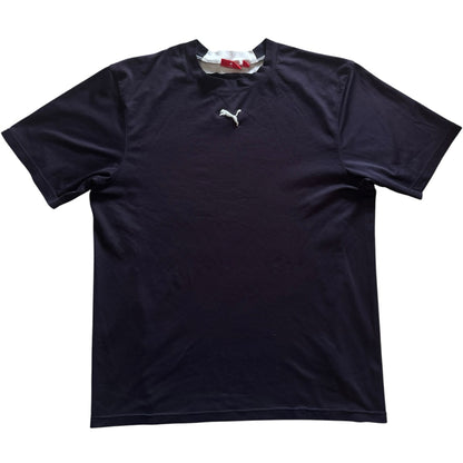 Small Puma Black Purple Tinge Sports T-Shirt