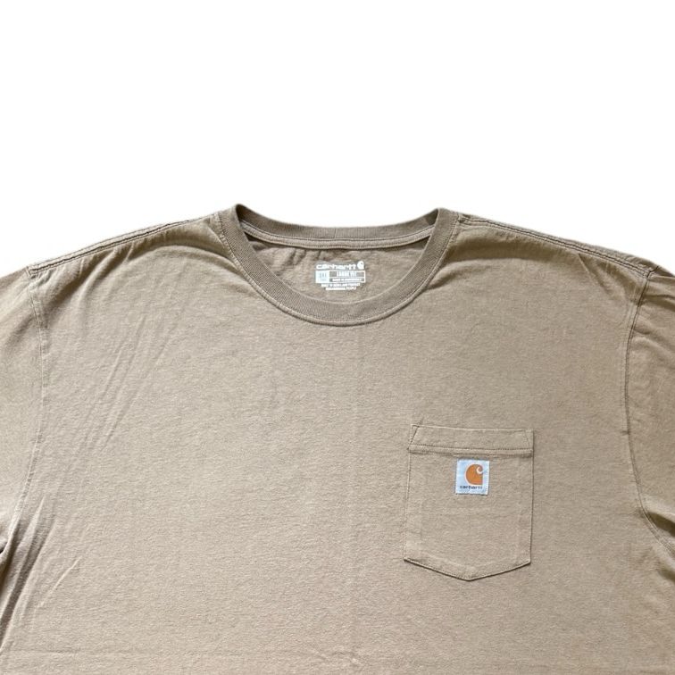 3XL tall Carhartt Beige Pocket T-Shirt