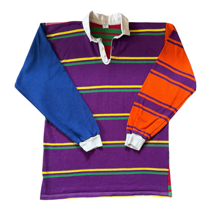 Extra large Roc Sport France Funky Multicoloured Rugby Shirt