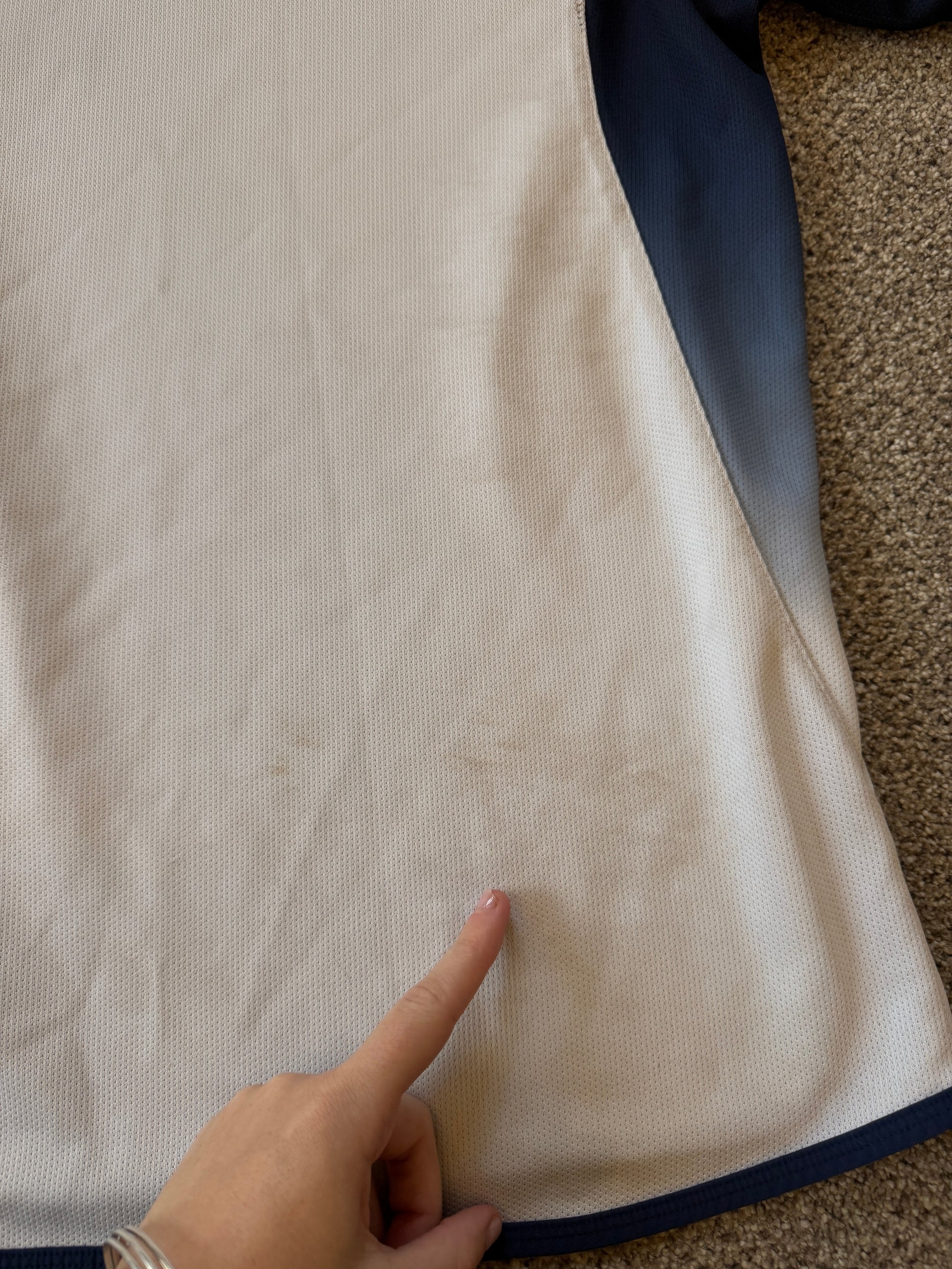 Medium 2009 Canterbury White Scotland Rugby Shirt