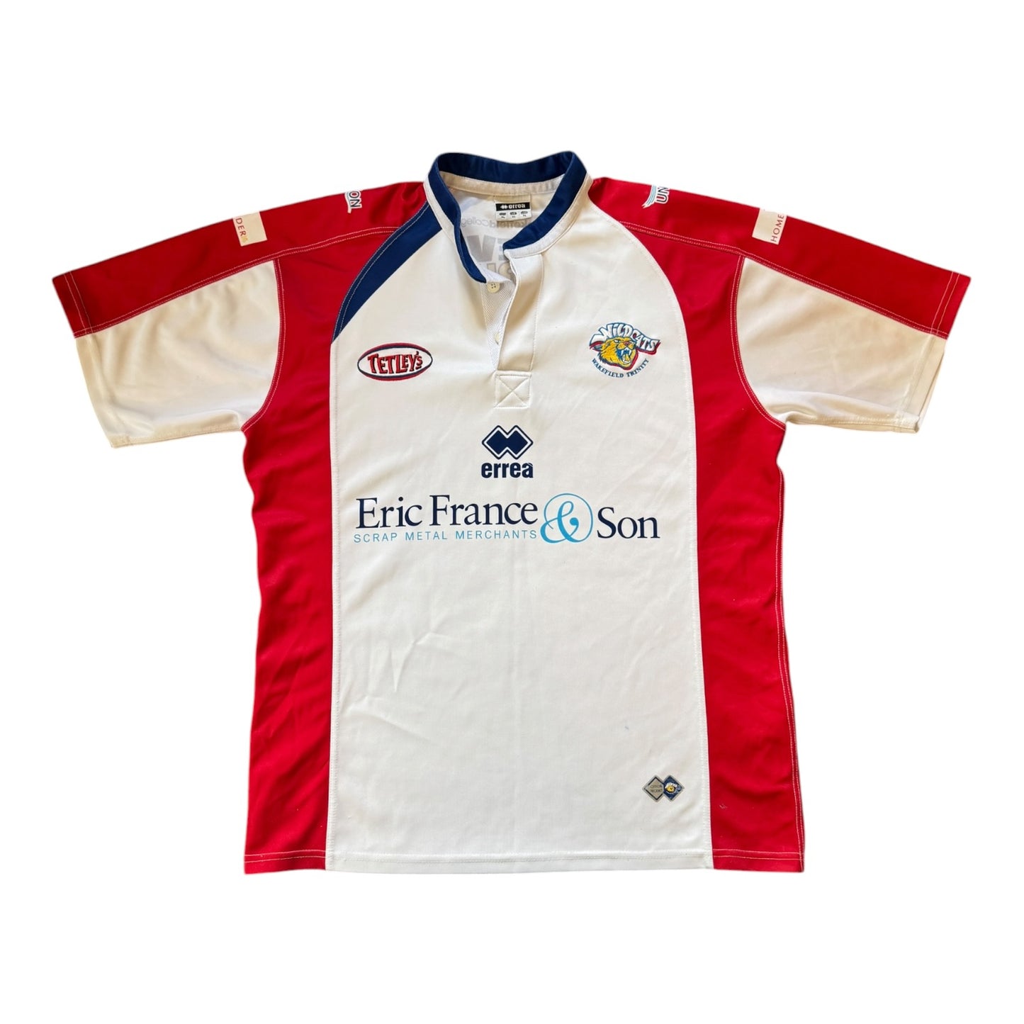 Extra large Wakefield Trinity Wildcats White Rugby Shirt