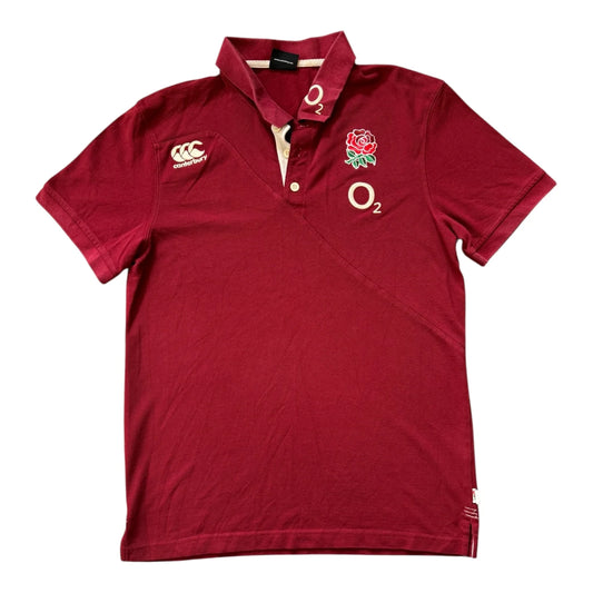 Medium Canterbury Red England Rugby Shirt