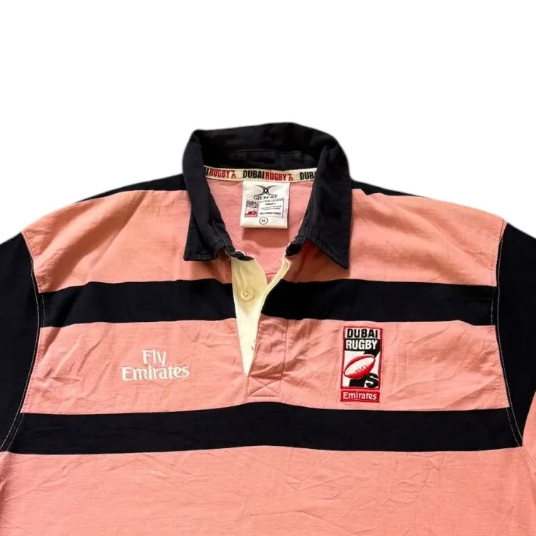 Medium Gilbert Pink Dubai Rugby Shirt