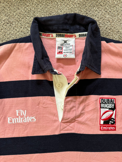 Medium Gilbert Pink Dubai Rugby Shirt
