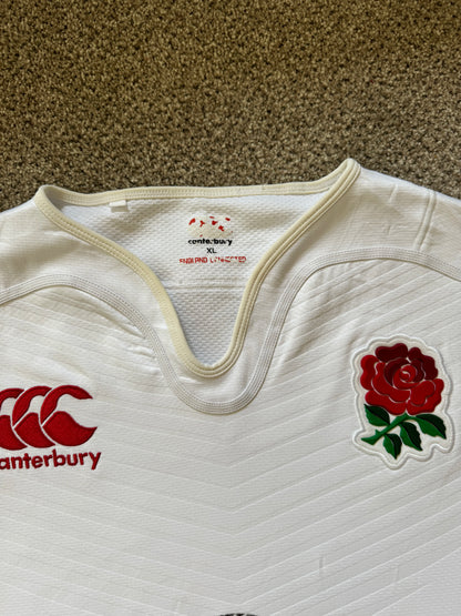 Extra large Canterbury White England Rugby Shirt