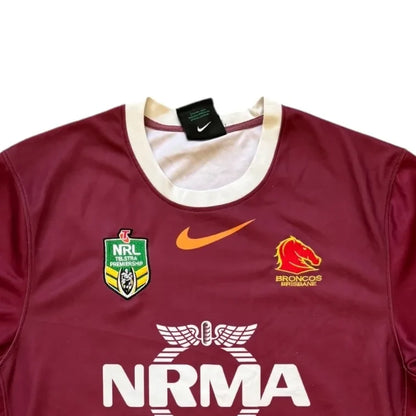 Extra large Nike Brisbane Broncos Red Rugby Shirt