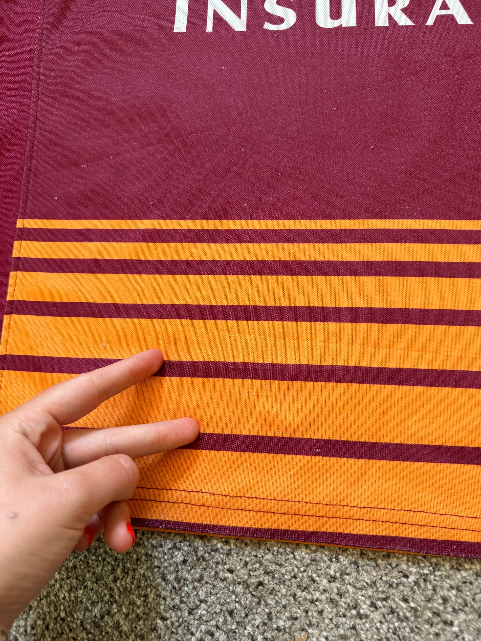 Extra large Nike Brisbane Broncos Red Rugby Shirt