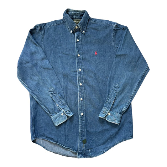 Rare Medium Ralph Lauren Polo Country Denim Shirt