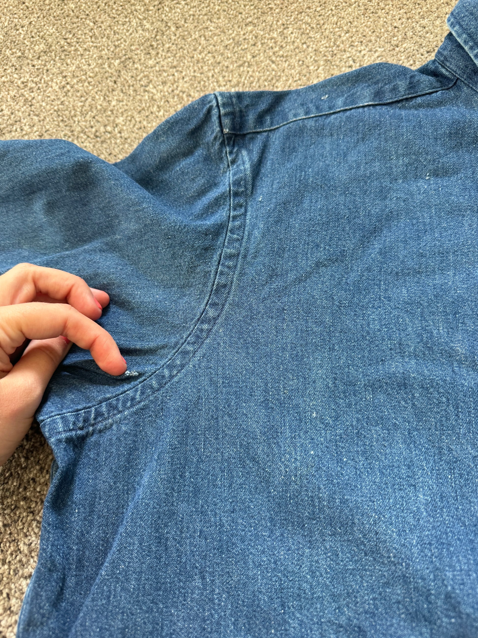 Rare Medium Ralph Lauren Polo Country Denim Shirt