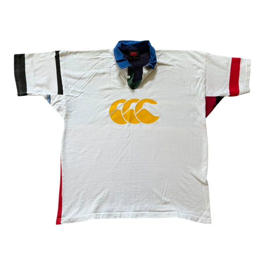 Extra large Canterbury White Rugby Shirt