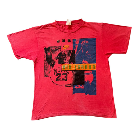Rare Medium Nike Air Jordan 80's Red T-Shirt
