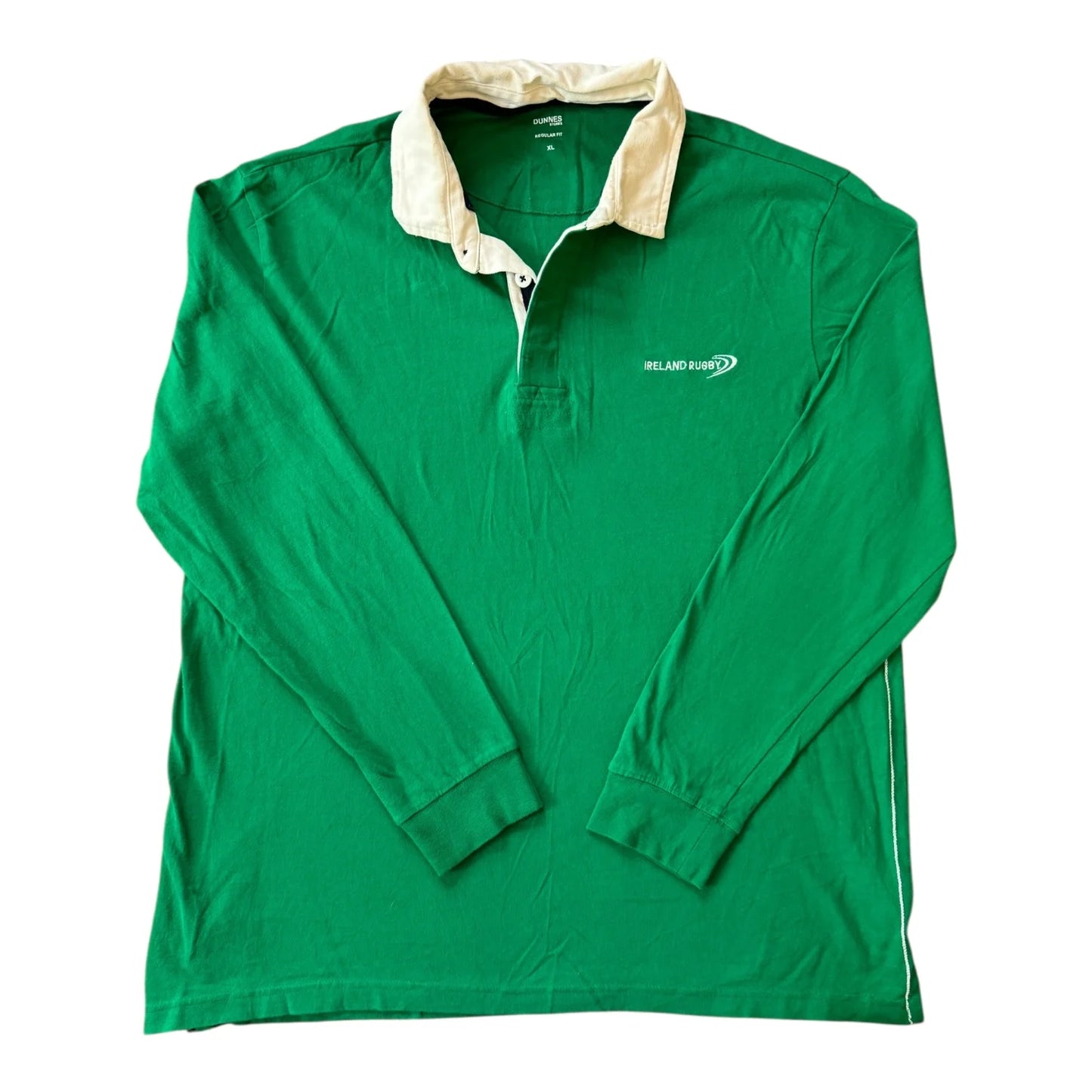 Extra large Dunnes Green Ireland Rugby Shirt