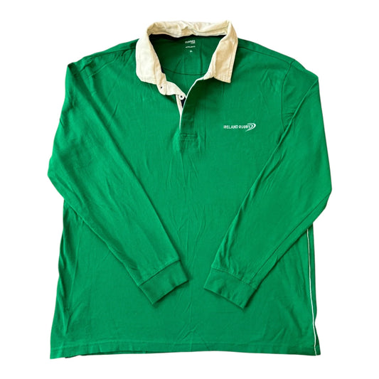 Extra large Dunnes Green Ireland Rugby Shirt