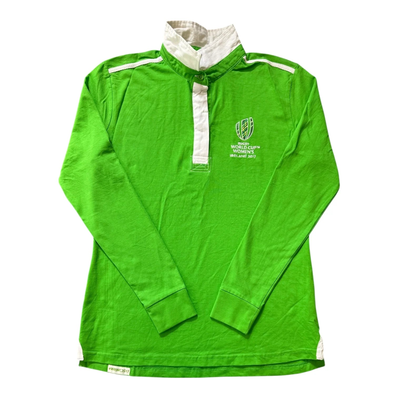 Women's UK12 Rugby World Cup Ireland Green Rugby Shirt