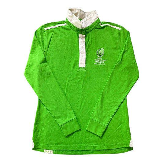 Women's UK12 Rugby World Cup Ireland Green Rugby Shirt