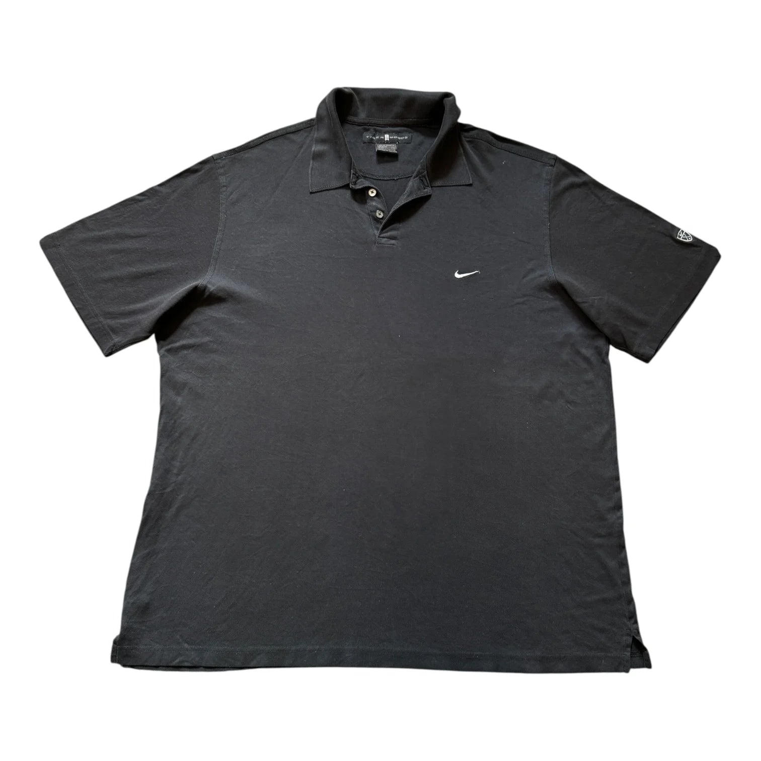 XXL Nike Tiger Woods Black Polo Shirt