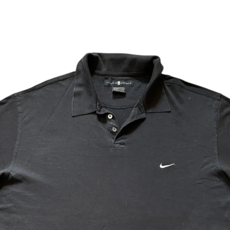 XXL Nike Tiger Woods Black Polo Shirt