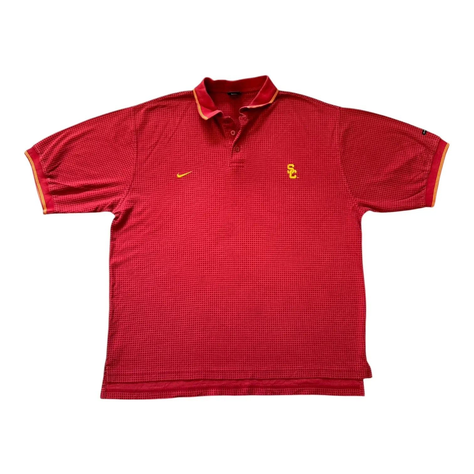 Extra large Nike USC Trojans Red Polo Shirt