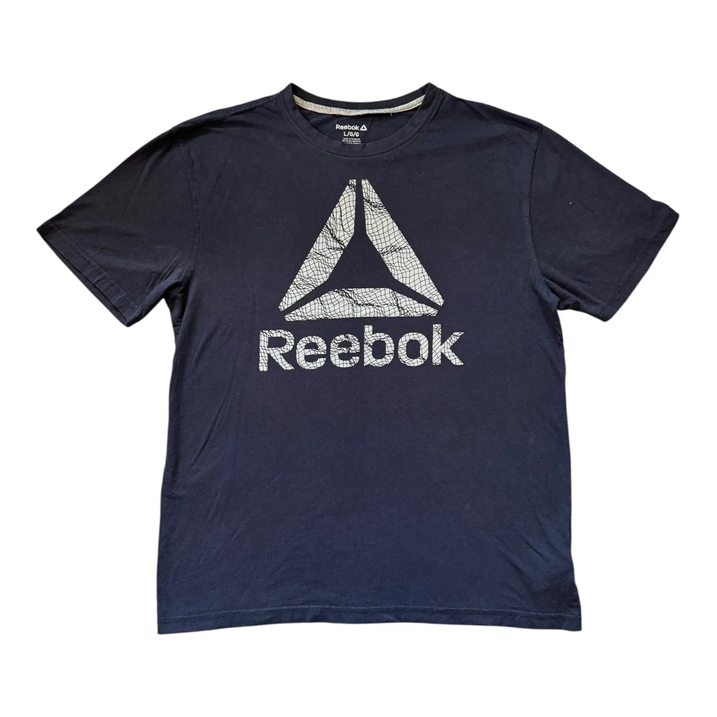 Large Reebok Navy T-Shirt