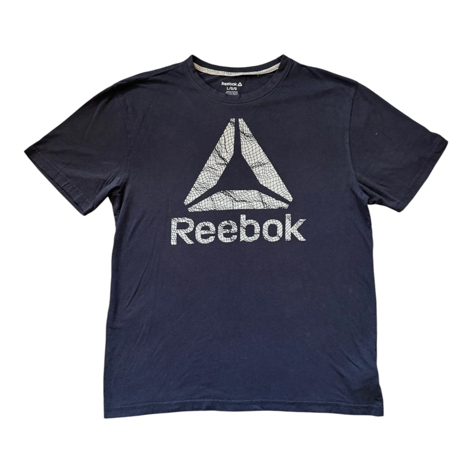 Large Reebok Navy T-Shirt