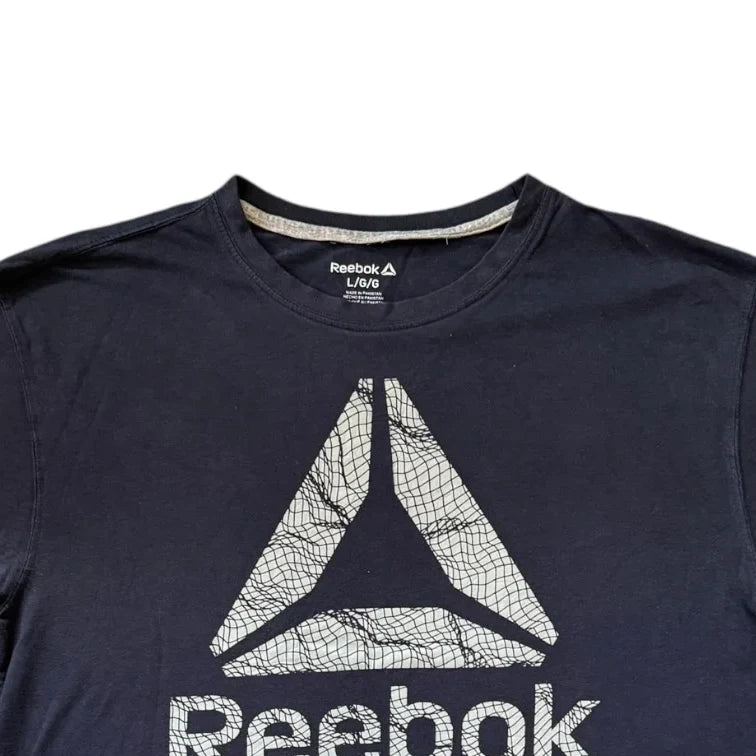 Large Reebok Navy T-Shirt