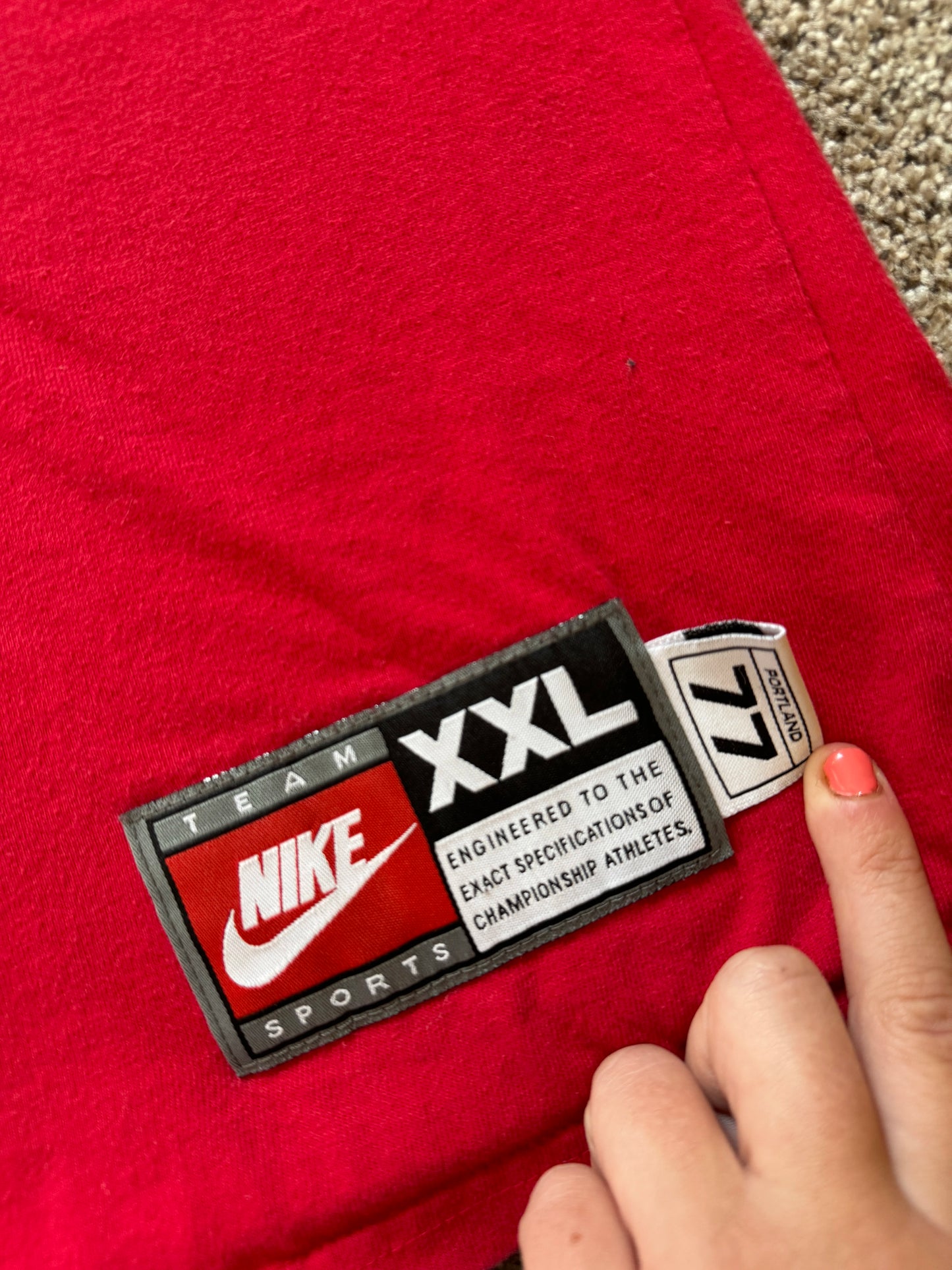 XXL Nike Blazers Red T-Shirt