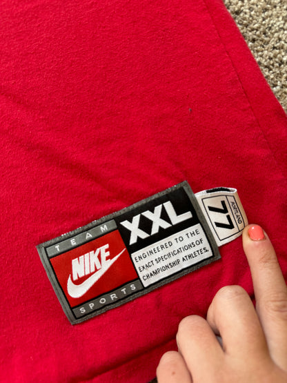 XXL Nike Blazers Red T-Shirt