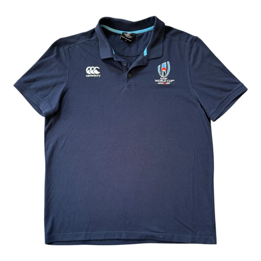 Extra large Canterbury Navy Rugby World Cup Polo Shirt