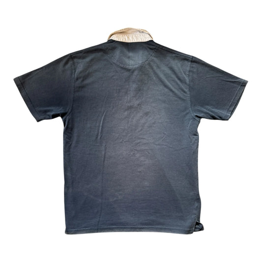Medium Gant Faded Navy Rugby Shirt