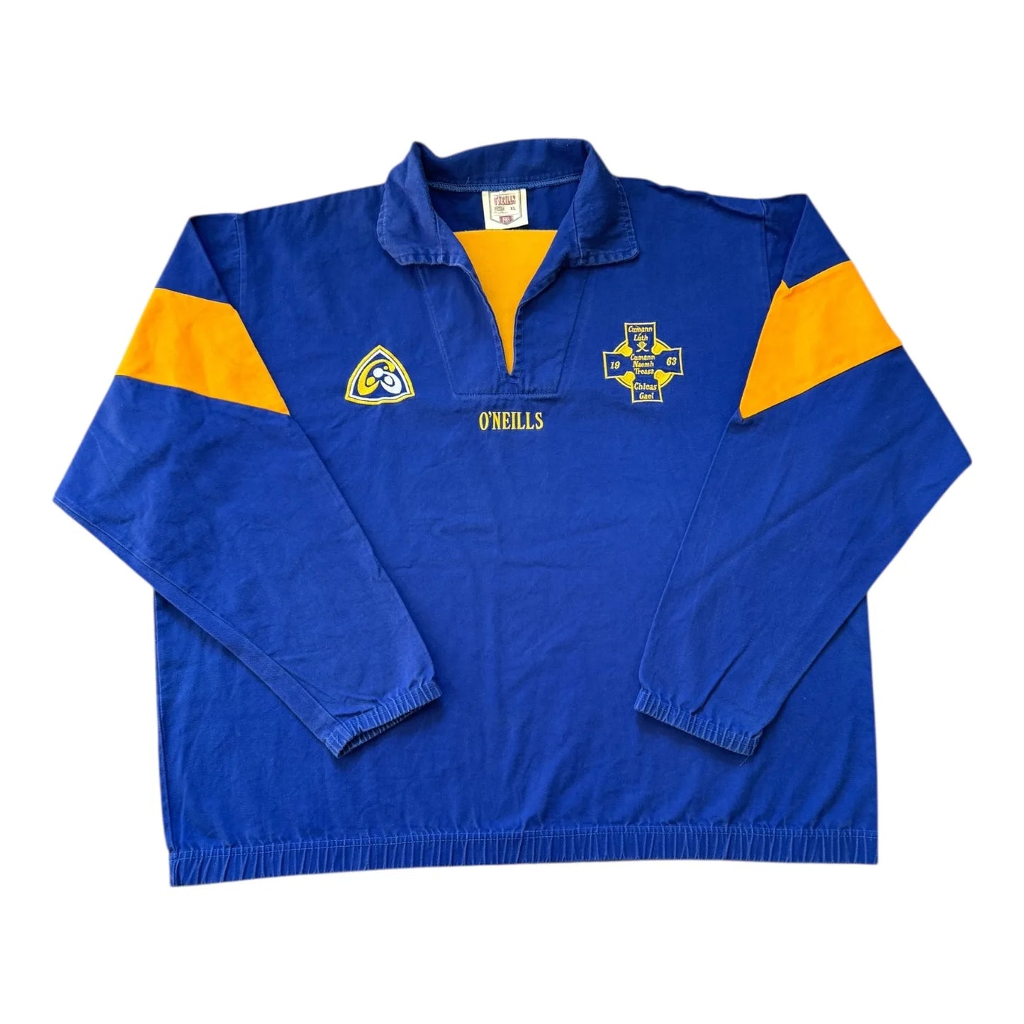 Extra large O'neills Blue Naomh Treasa Gaelic Football Drill Jacket