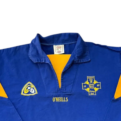 Extra large O'neills Blue Naomh Treasa Gaelic Football Drill Jacket