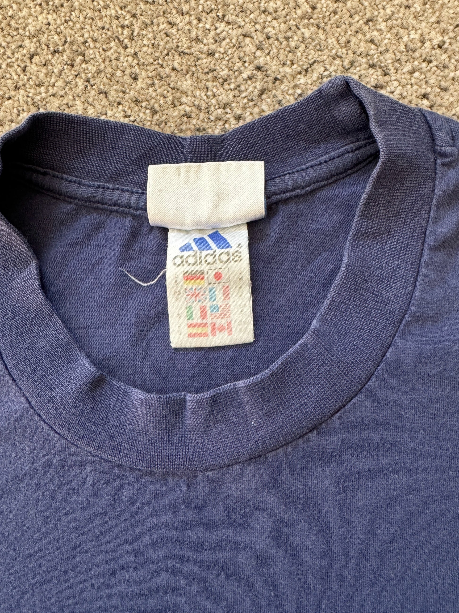 Small Adidas 90's Navy T-Shirt