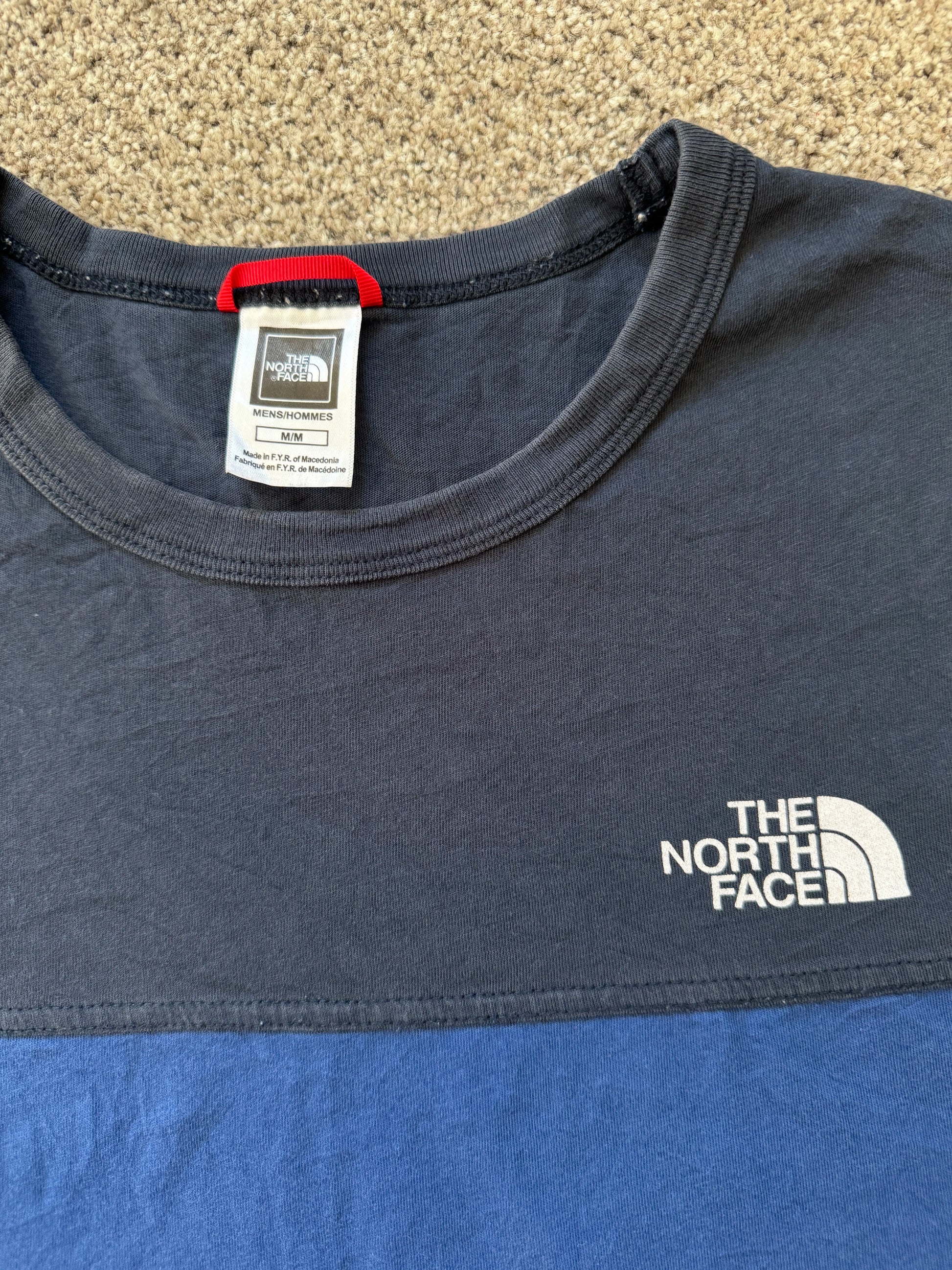 Medium The North Face Blue T-Shirt